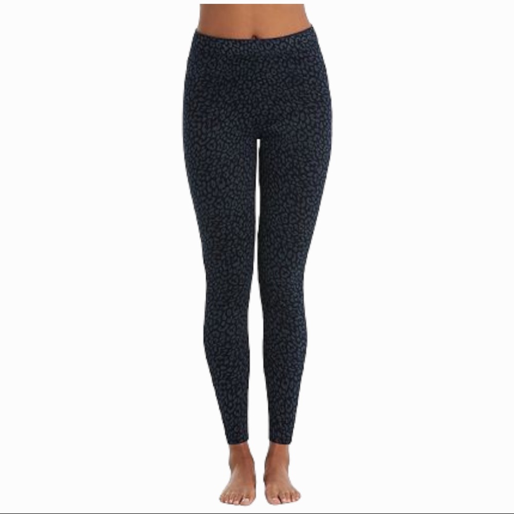 Spanx Jean-Ish Leopard Print Leggings - Picture 4 of 6
